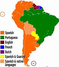 Image result for Language Map of South America