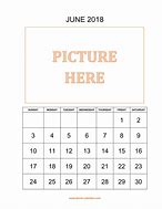 Image result for Free Calendar June 2018