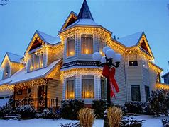 Image result for Christmas House Background