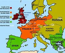 Image result for Map Europe 1864