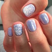 Image result for Blue Purple Snowflake Nail Art