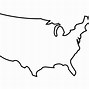 Image result for Simple Us Map with States