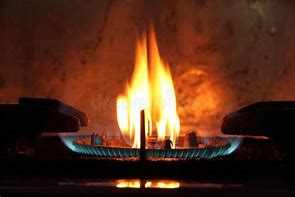 Image result for Gas Fire Stock Image