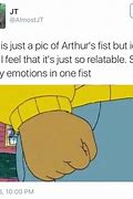 Image result for arthur fist memes example