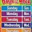 Image result for 7 Days of the Week Printable