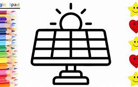 Image result for Panel Solar Dibujo