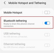 Image result for Bluetooth Tethering