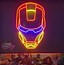 Image result for Iron Man Neon Logo