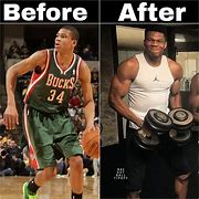 Image result for Giannis Antetokounmpo Before and After