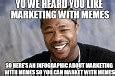 Image result for Marketing versus Sales Memes