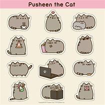 Image result for Pusheen Sticker Sheet
