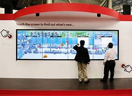 Image result for Touch Screen Display Wall