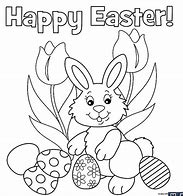 Image result for Happy Easter Coloring Pages