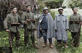 Image result for WW1 Winter Conditions Colorized