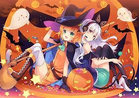 Image result for Halloween Anime Girl