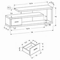 Image result for 60 White TV Stand