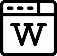 Image result for Aesthetic Wikipedia Icon