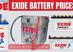 Image result for Exide Battery List