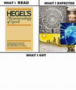 Image result for Hegel Phenomenology of Spirit Car Meme