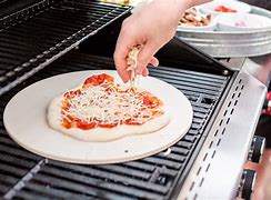 Image result for Baking Pizza On a Gas Grill