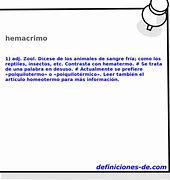 Image result for hemacrimo