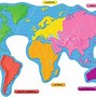 Image result for 7 Continents Map for Kids