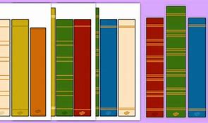 Image result for Book Spines Display Printable