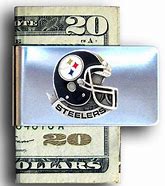 Image result for Steelers Money Clip Wallet