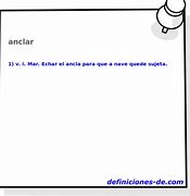 Image result for anclar