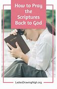 Image result for Praying Scripture Back to God