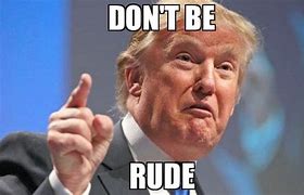 Image result for Learn to Not Be Rude Meme