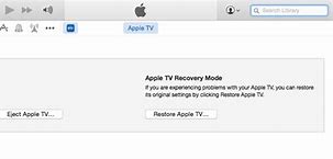 Image result for Reset Apple TV Windows iTunes