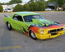 Image result for Ford 65 Mustang Drag Car