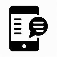 Image result for Cell Phone Text Icon