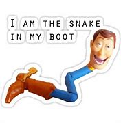 Image result for Ders a Snake in Me Boot Meme