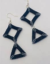 Image result for Geometric Beaded Earrings