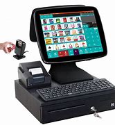 Image result for Computer Cash Register with Scanner