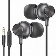 Image result for Black Wired In-Ear iPhone X Headphones
