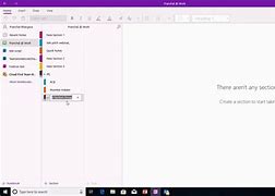 Image result for OneNote Section Management