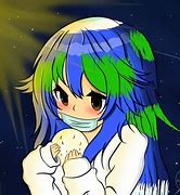 Image result for Anime Holding Earth