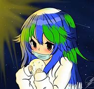 Image result for Earth Chan Blue Shorts