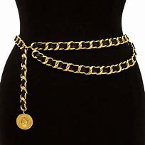 Image result for Designer Gold Chain Belt