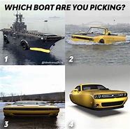 Image result for Dodge Boat Meme