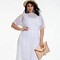 Image result for Cute White Dresses Plus Size