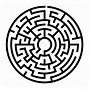 Image result for Circular Maze From Above