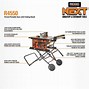 Image result for RIDGID Stationary Table Saw