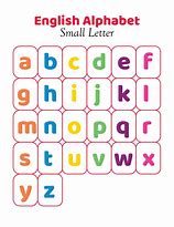 Image result for English Small Letter Alphabet