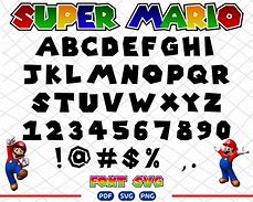 Image result for Mario Super Slugers Font