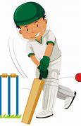 Image result for How to Draw a Boy Playing Cricket