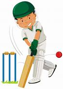Image result for Children's Are Playing Cricket Cartoon